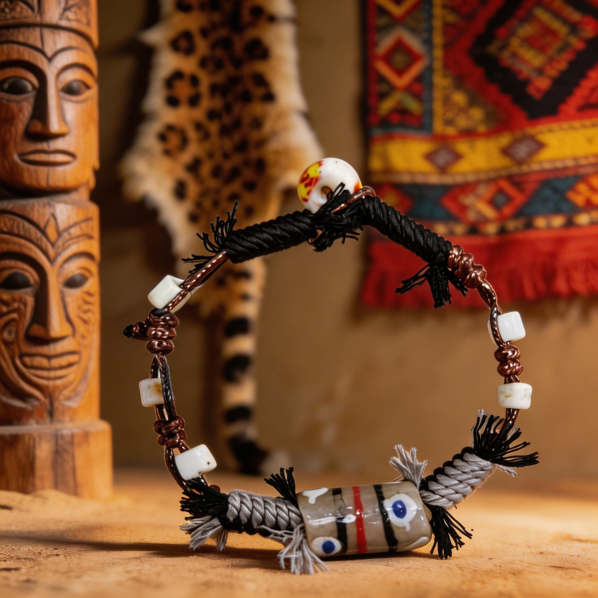 白色贸易珠主图